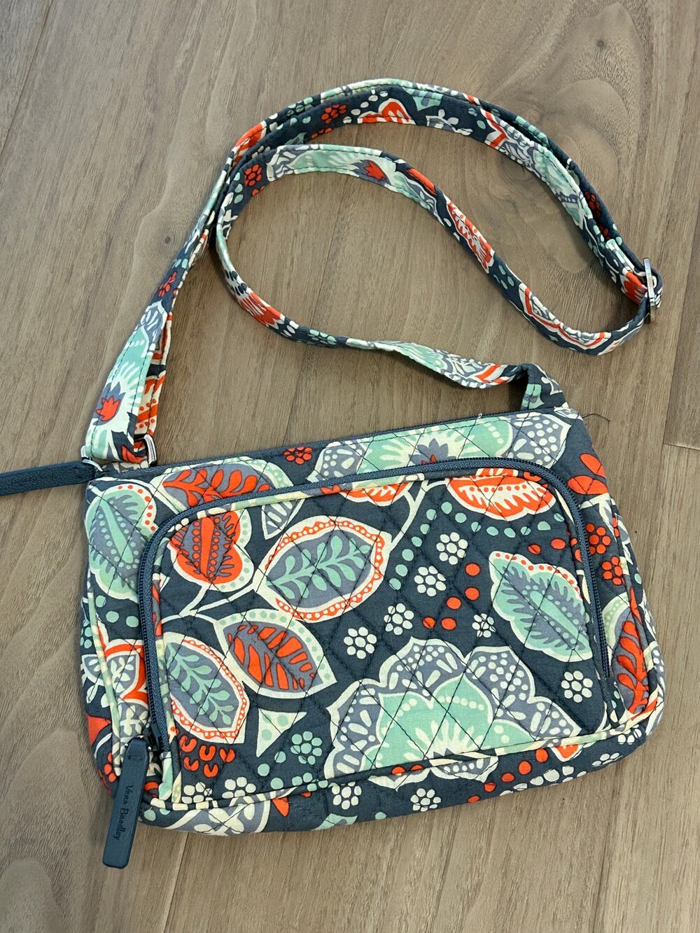 Vera Bradley Quilted Cotton Crossbody Purse in Nomadic Floral Print